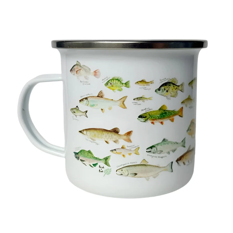 Camping Mug - Fishes