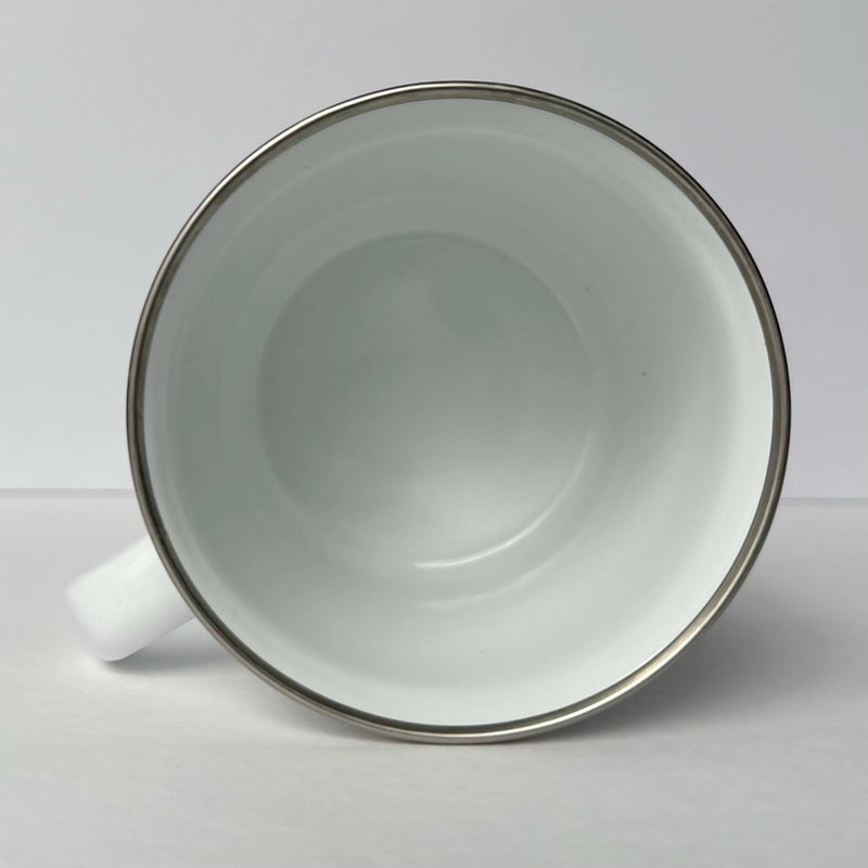 Camping Mug - Butterflies interior of cup