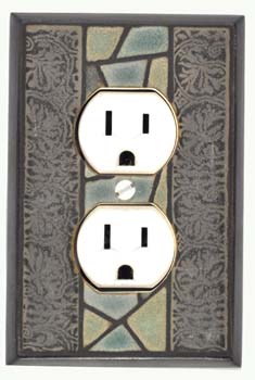 Flagstone Single Outlet/Receptacle