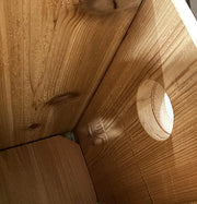 Flicker House
grooved "steps" for nestlings to get out