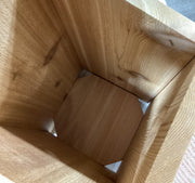 Flicker House
drainage holes in floor of house