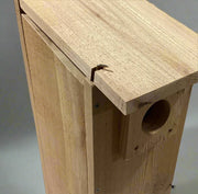 Flicker House 
fastener for hinged roof