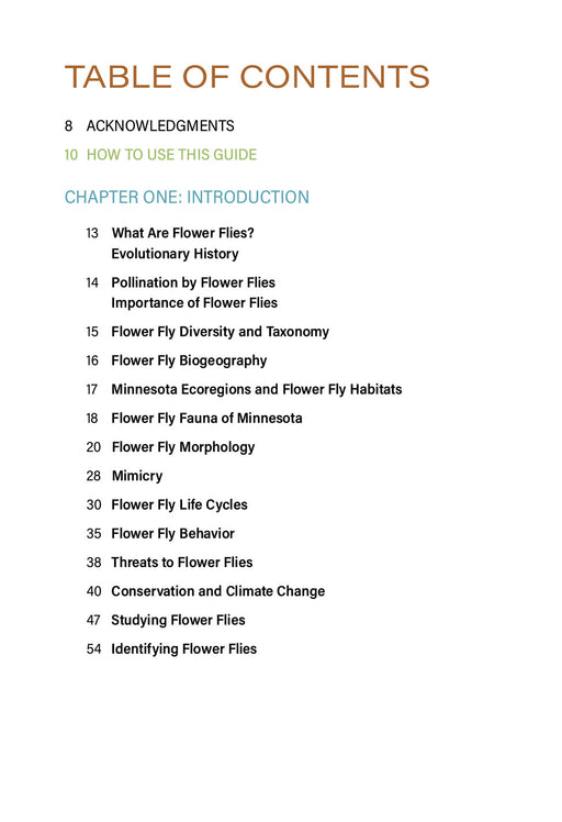 Flower Flies of Minnesota
sample pages