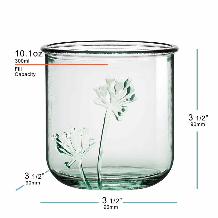 Classico Flora Tumbler 10 oz - Set of 6