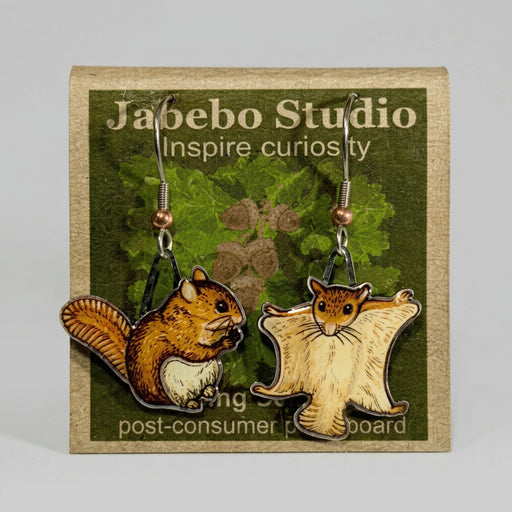 Flying Squirrel Earrings