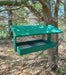 Fly Thru Recycled Feeder - 9" x 15" - green