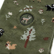 Socks That Protect National Parks - Forest Animals
closeup