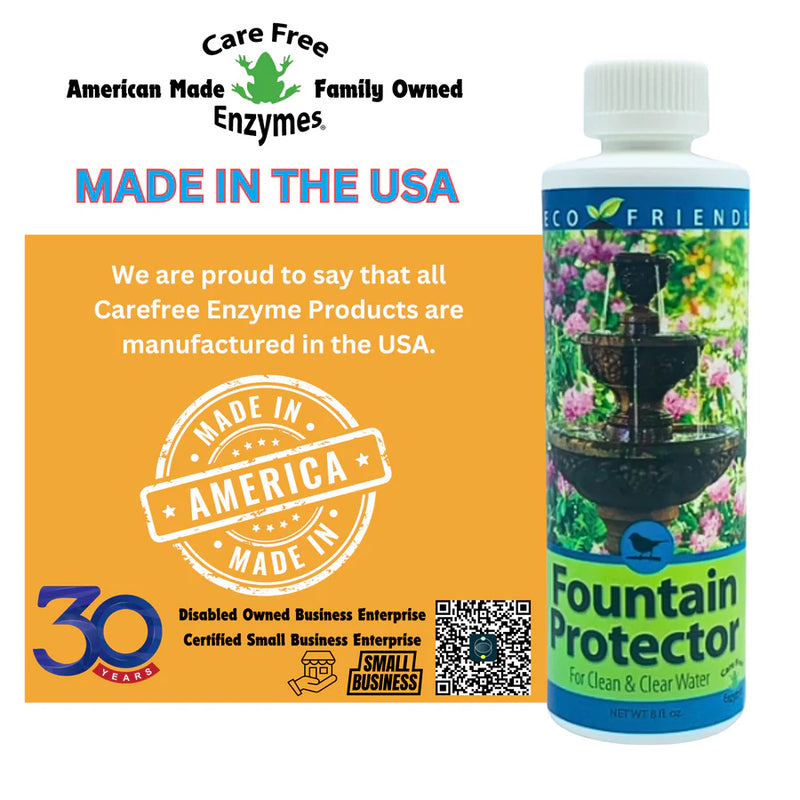 Fountain Protector 8 oz
Made in the USA