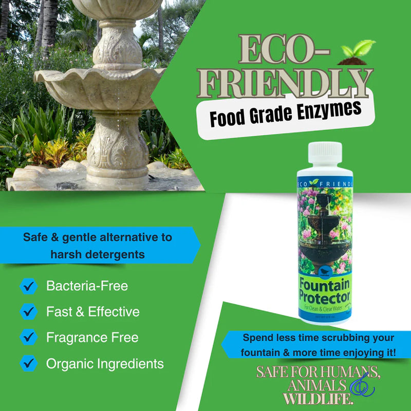 Fountain Protector 8 oz
eco friendly product