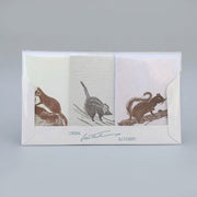 Gwen Frostic: On Four Legs Notecard Set