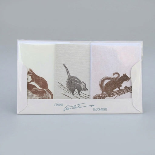 Gwen Frostic: On Four Legs Notecard Set