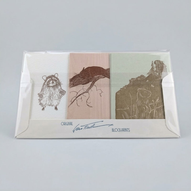 Gwen Frostic: On Four Legs Notecard Set