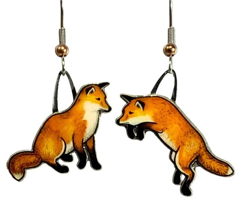 Red Fox Earrings