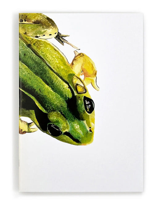 Frog Blank Notebook/Sketchbook - front cover