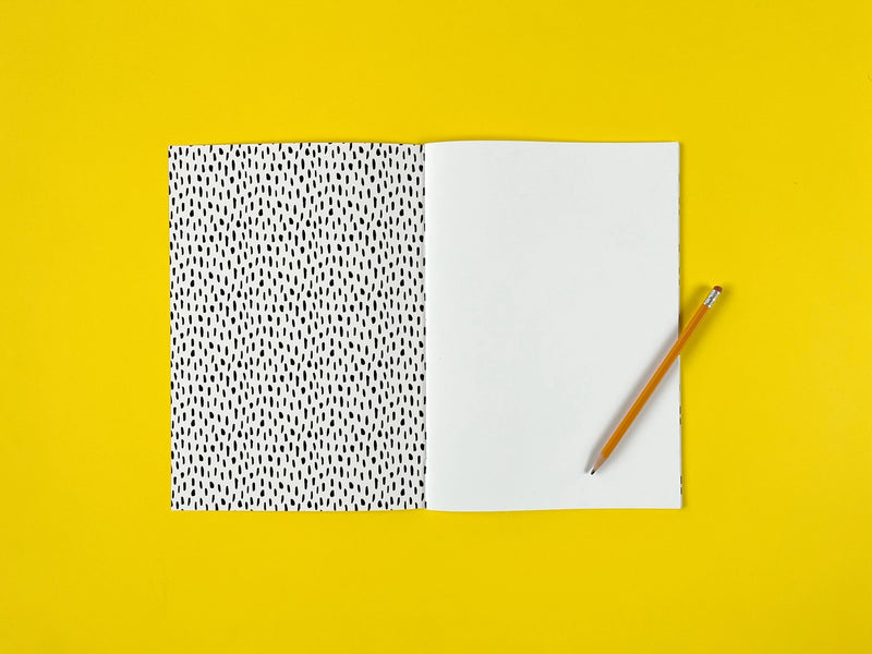 Frog Blank Notebook/Sketchbook - inside of notebook