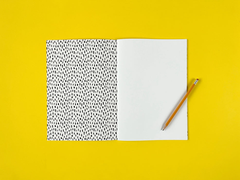 Frog Blank Notebook/Sketchbook - inside of notebook
