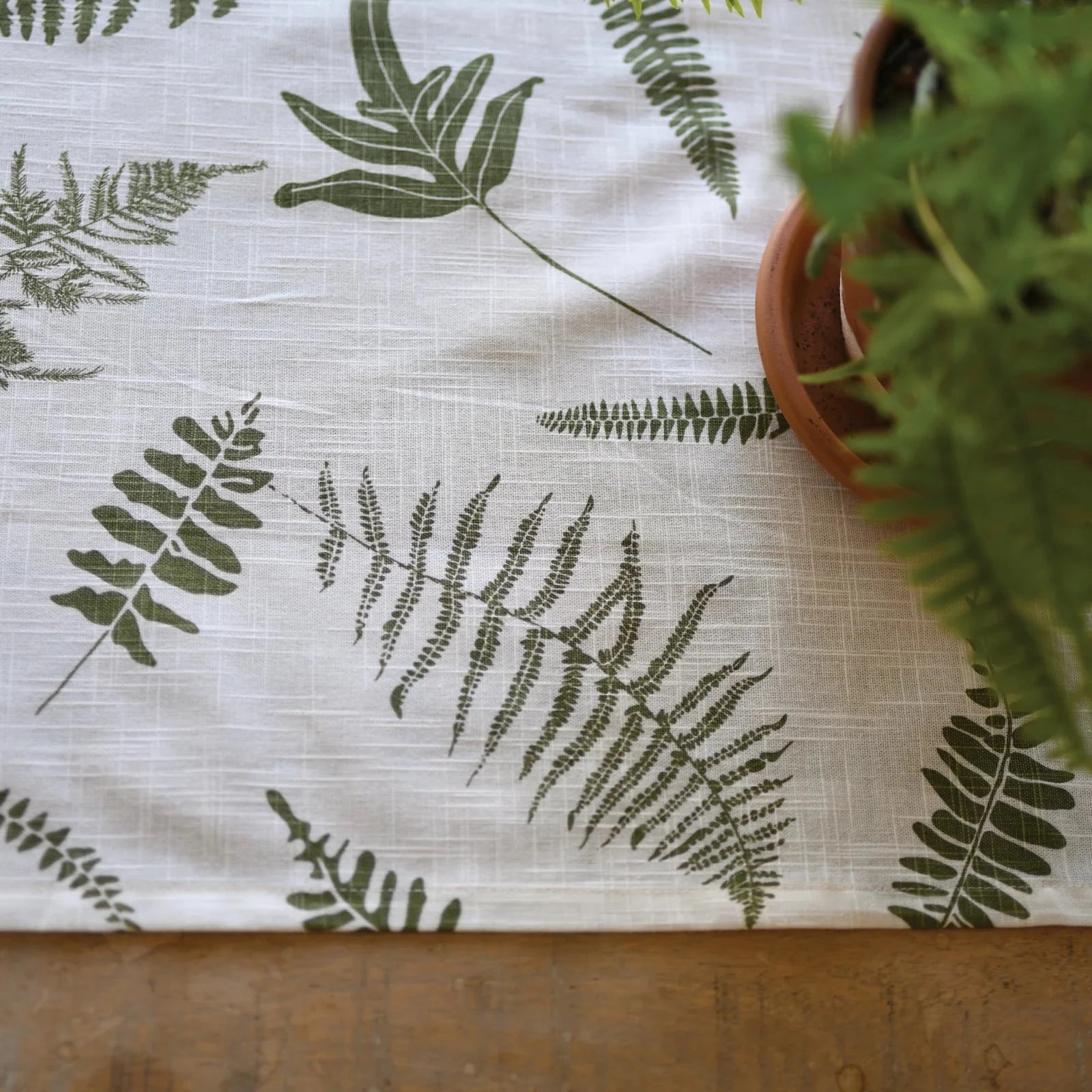 Organic Table Runner - Fronds - Thumbnail 4
