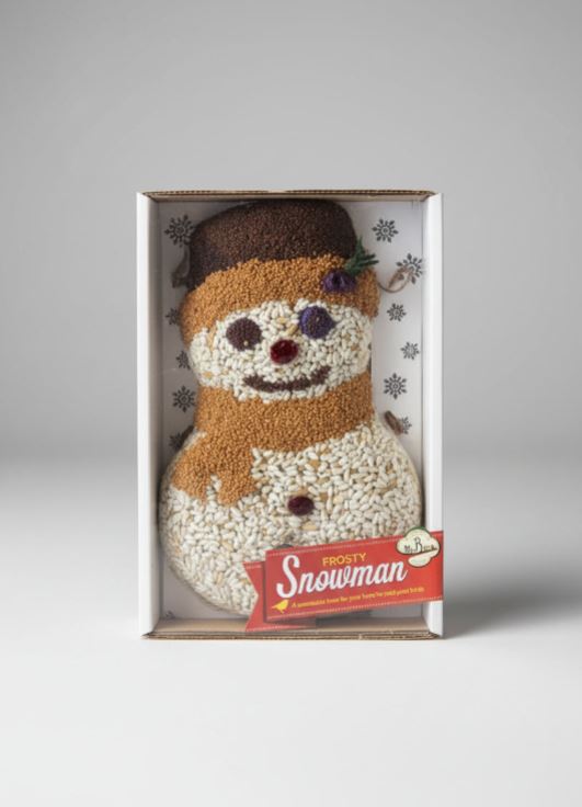 Frosty Snowman Seed Cake