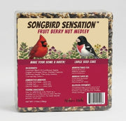 Fruit Berry Nut Medley Large Seed Cakes 1.75 lb