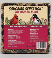 Fruit Berry Nut Medley Small Seed Cakes 7.5 oz
