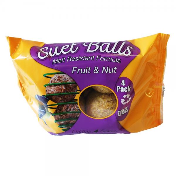 Fruit & Nut Suet Balls 4 pack