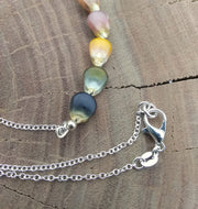 Gem Glass Corn Necklace