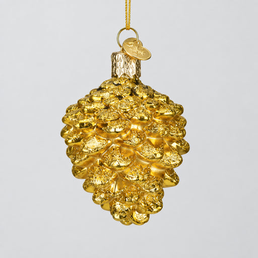 Small Gold Pine Cone