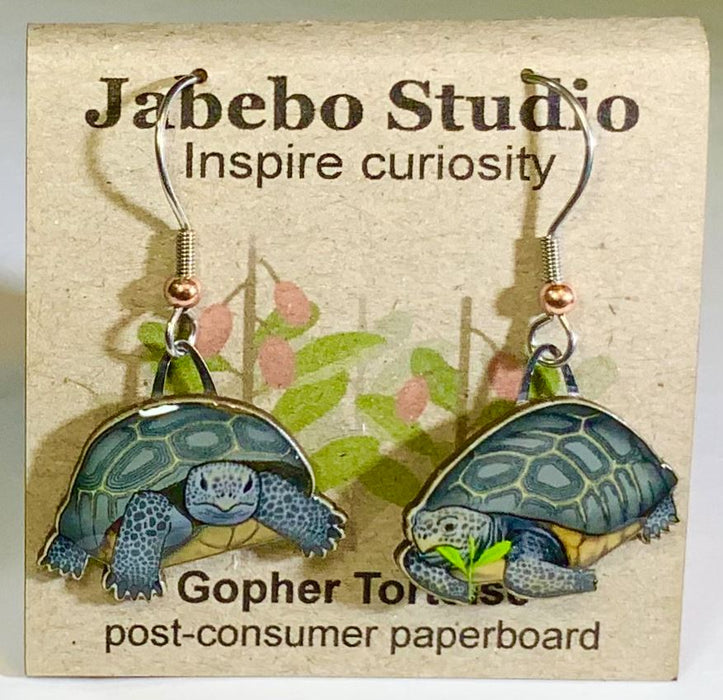 Gopher Tortoise Earrings