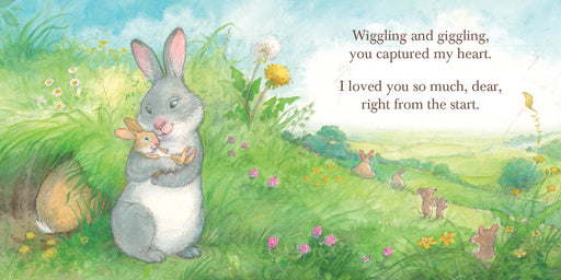 Grandma Loves You! Board Book
grandma and baby on a grassy hill