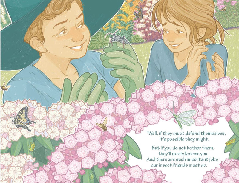 Grandma Lisa's Humming, Buzzing, Chirping Garden Book
sample page