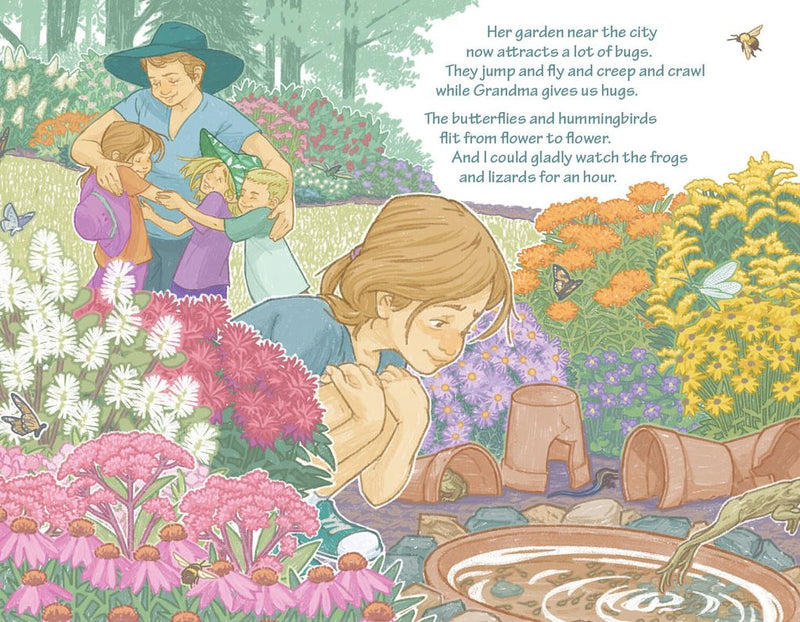 Grandma Lisa's Humming, Buzzing, Chirping Garden Book
sample page