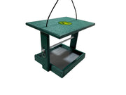 hilltop green seed cylinder feeder
