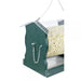 Recycled Hunter Green Seed Cylinder Feeder
with safflower cylinder