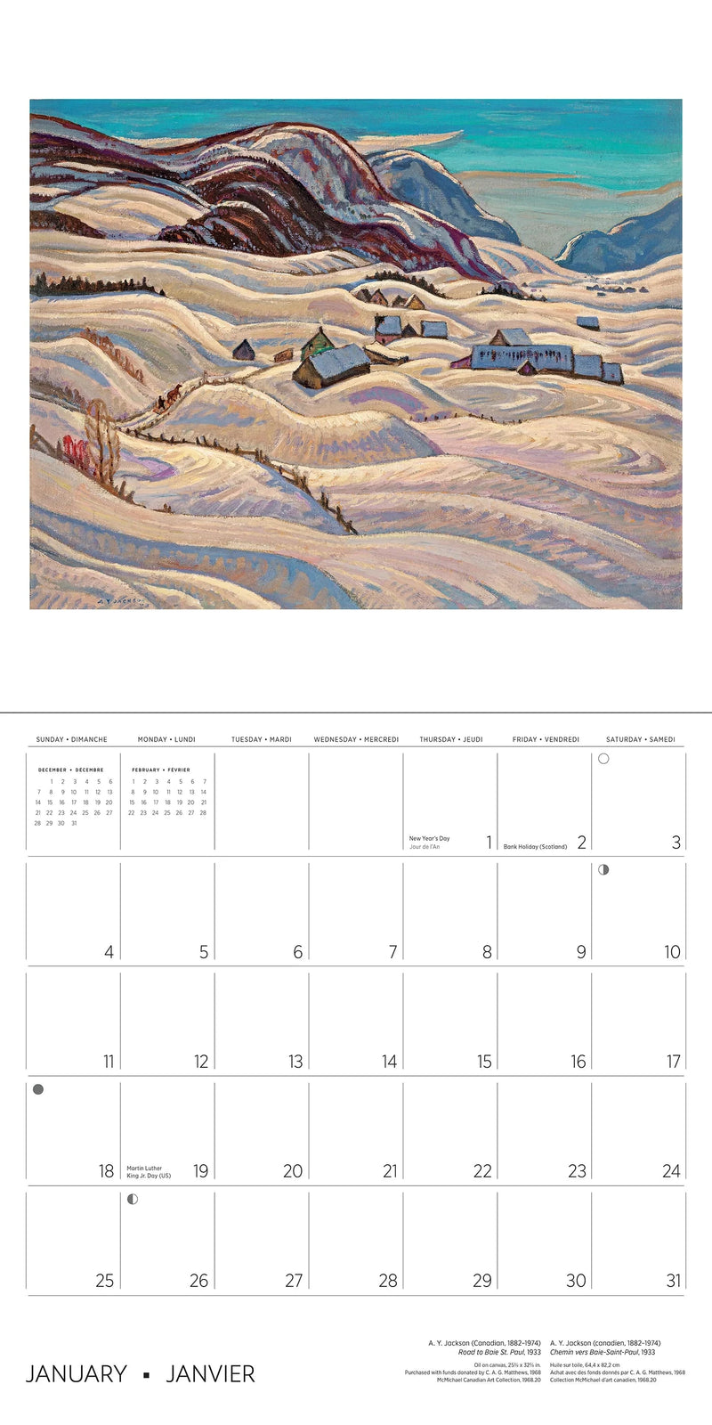 The Group of Seven 2026 Wall Calendar