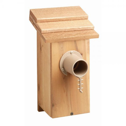 Screw-On Bird Guardian - Birdhouse Protector
Installed on Bluebird Nesting Box