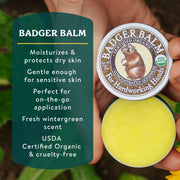 Badger Hard Working Hands Balm - 20z