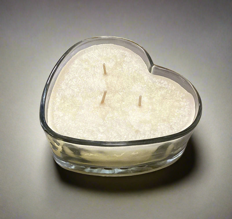 Palm Wax Hand-Poured Jar Candle - Valentine Heart
Vanilla