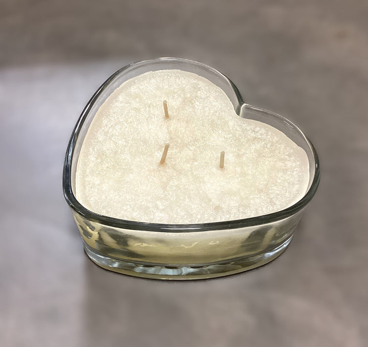 Palm Wax Hand-Poured Jar Candle - Valentine Heart
Vanilla