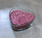 Palm Wax Hand-Poured Jar Candle - Valentine Heart - Raspberry Chocolate