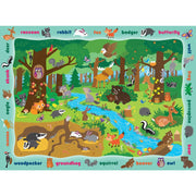 Hide & Seek - Animals in the Forest 48 Piece Puzzle