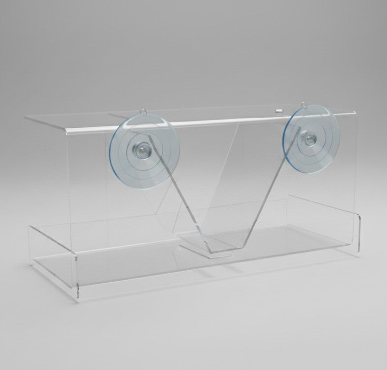 Clear View Deluxe Hopper Window Feeder