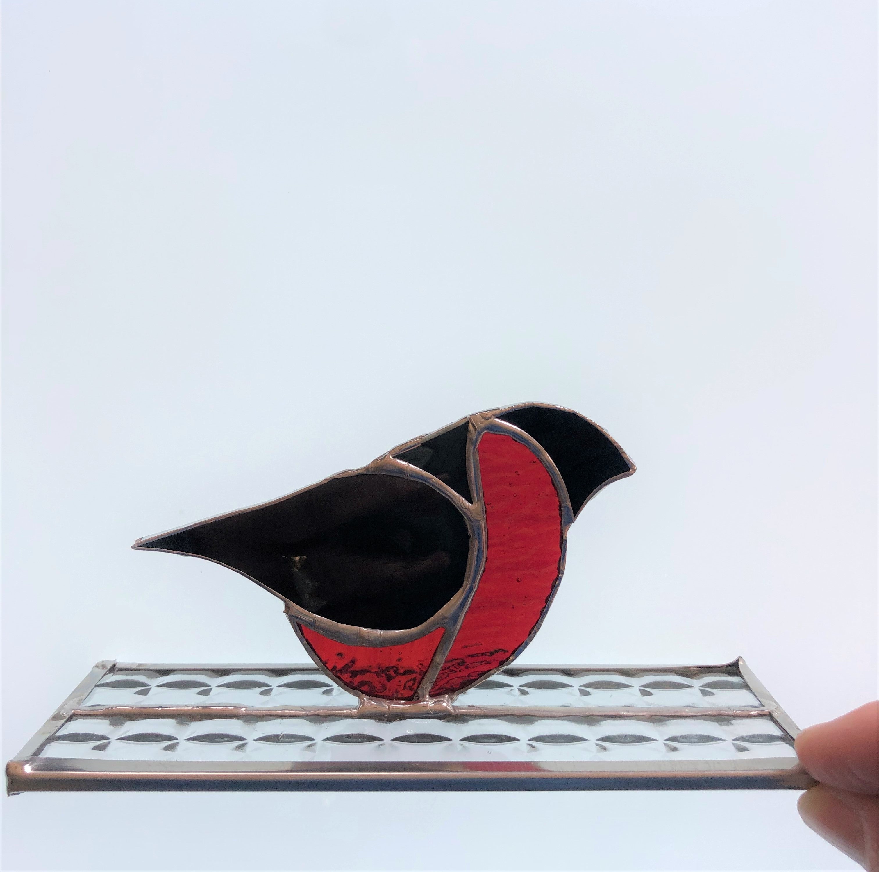 Suncatcher Stained Glass Finch