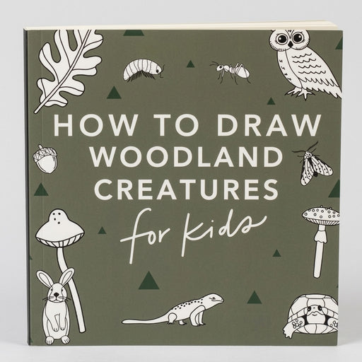 Mushrooms & Woodland Creatures: How To Draw Books For Kids