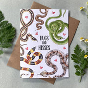 Hugs and Hisses Card