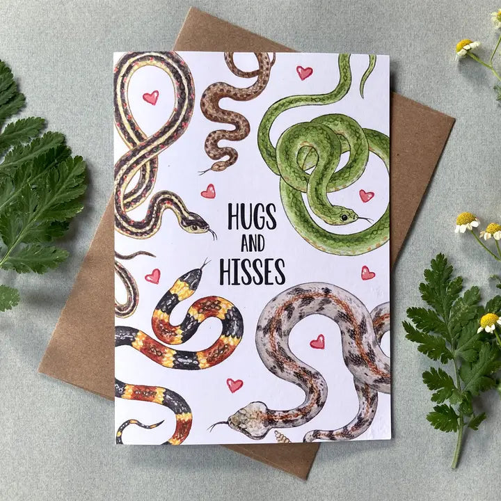 Hugs and Hisses Card