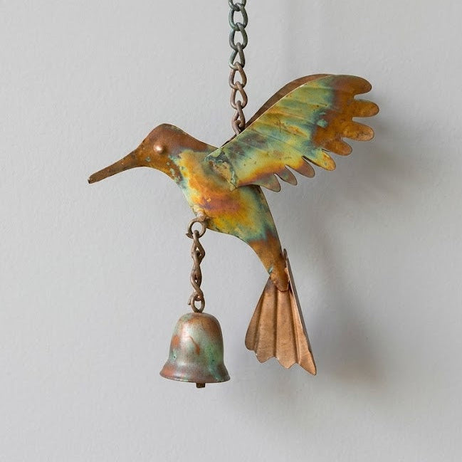 Flamed Hummingbird Ornament