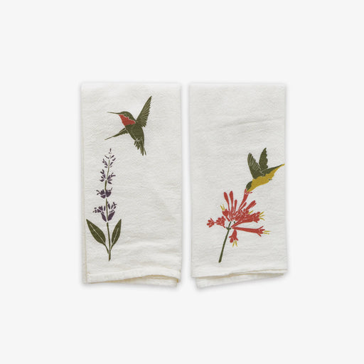 Hummingbird Napkins - Set of 4 with two different designs