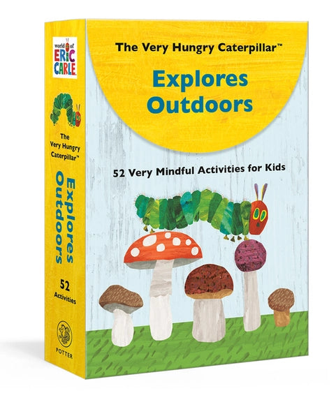 Explore Outdoors card game with illustrations from the Very Hungry Caterpillar book