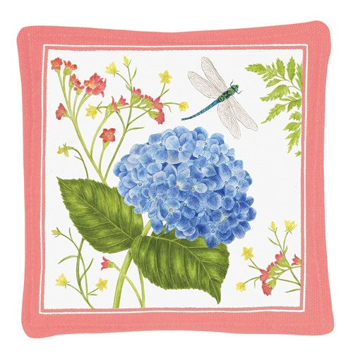 Spiced Mug Mat - Hydrangea with Dragonfly