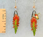 Indian Paintbrush Earrings